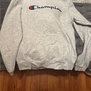 Champion Kids Light Gray Hoodie